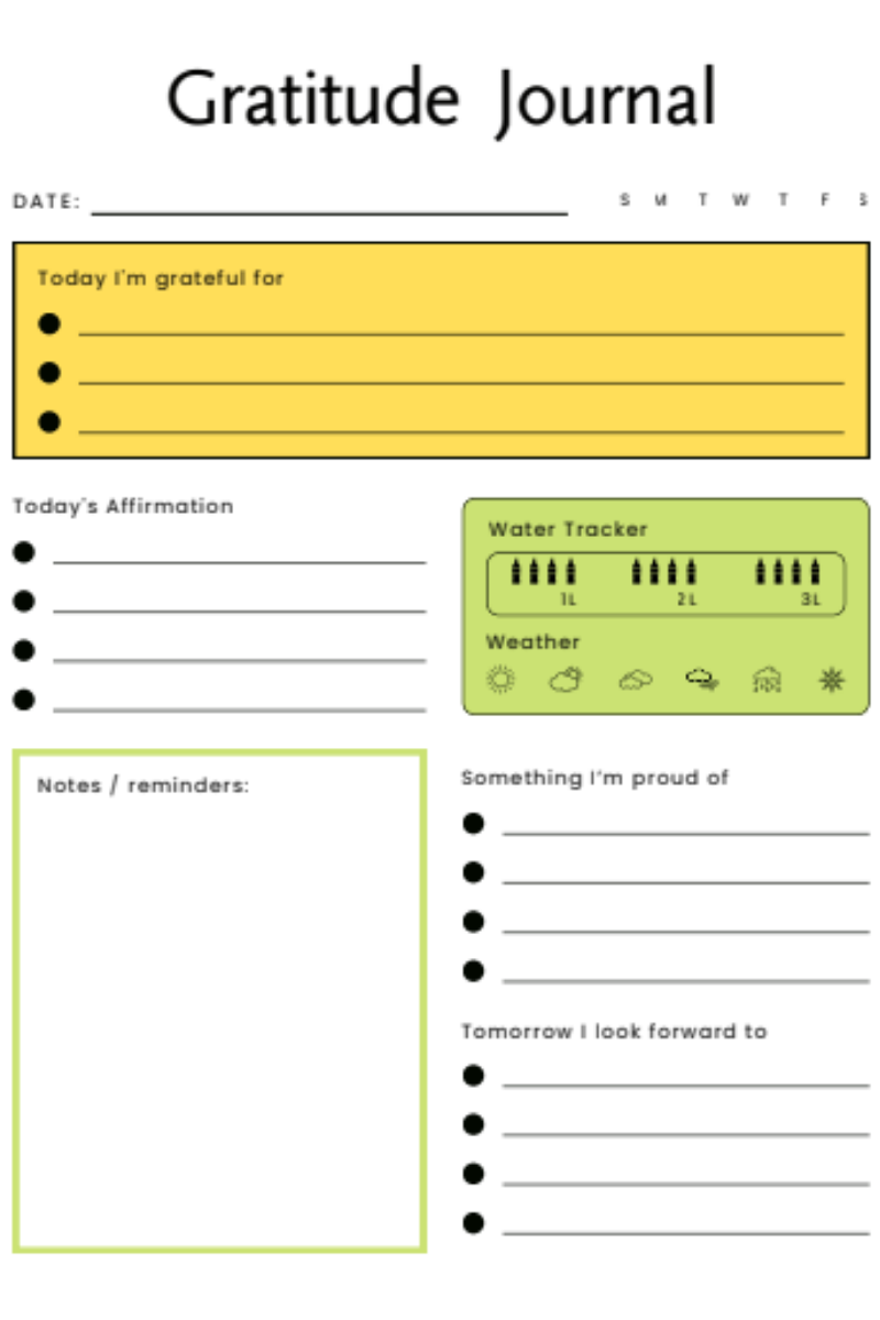 MY Gratitude Journal (Digital Download)