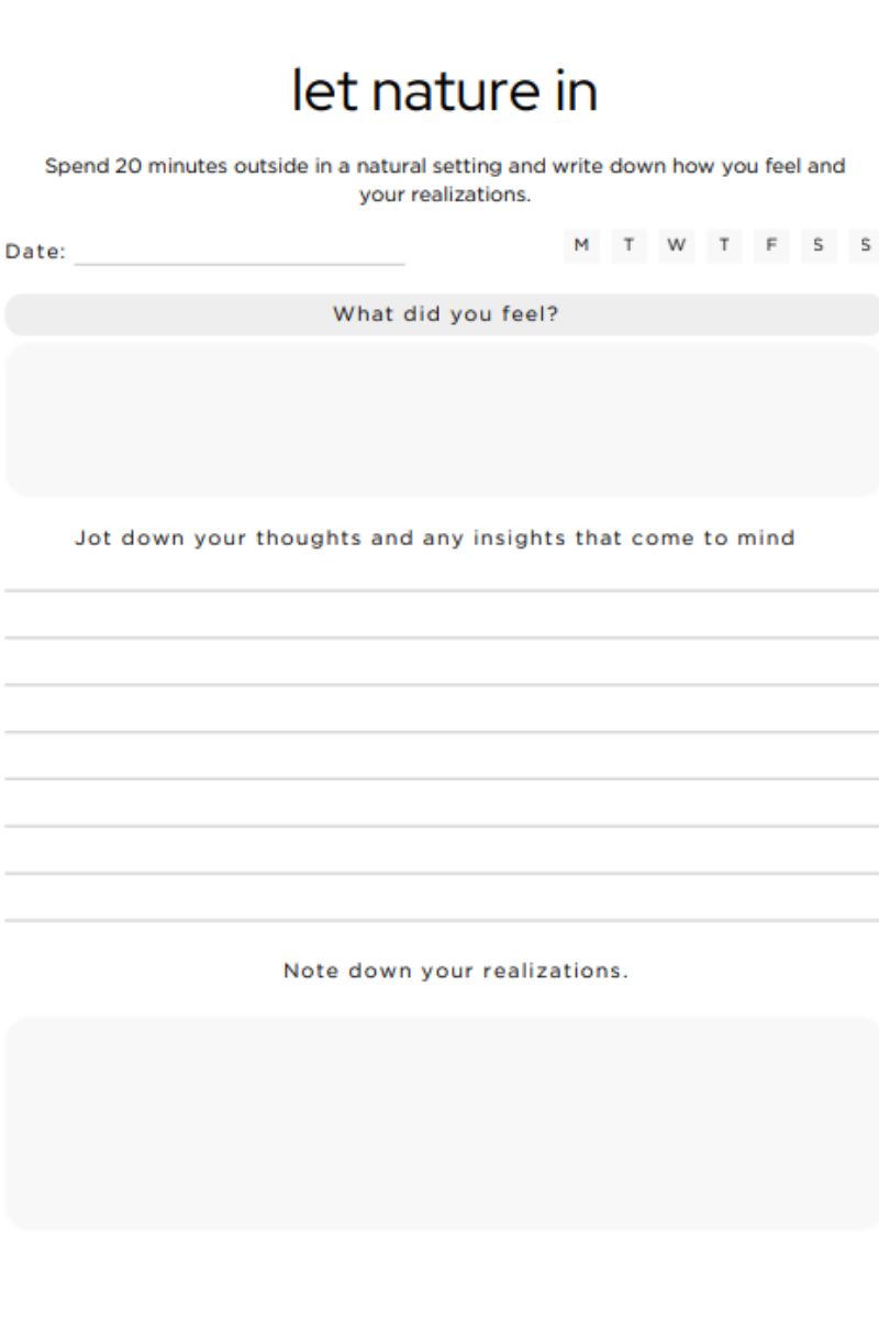 Mental Burnout Workbook