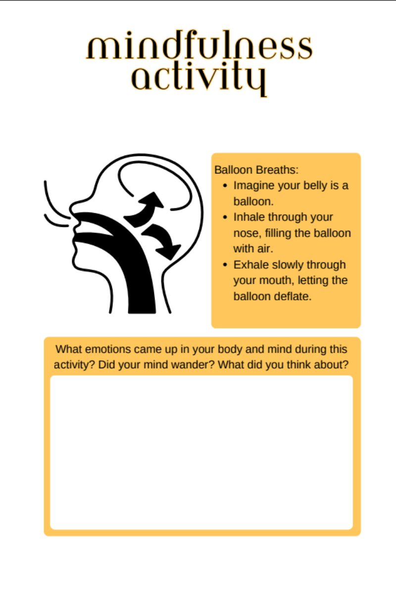 Mindfulness Journal for Kids (Digital Download)