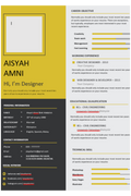 Resume Template 01