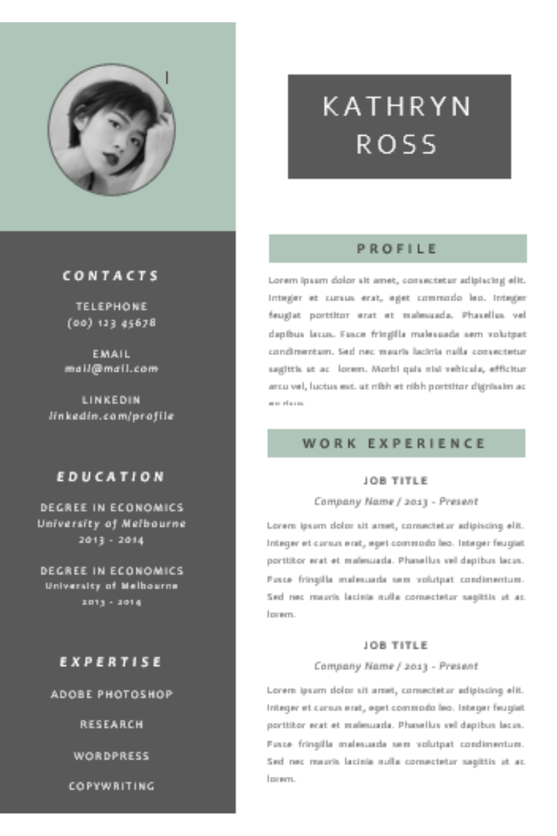 Resume Template 02