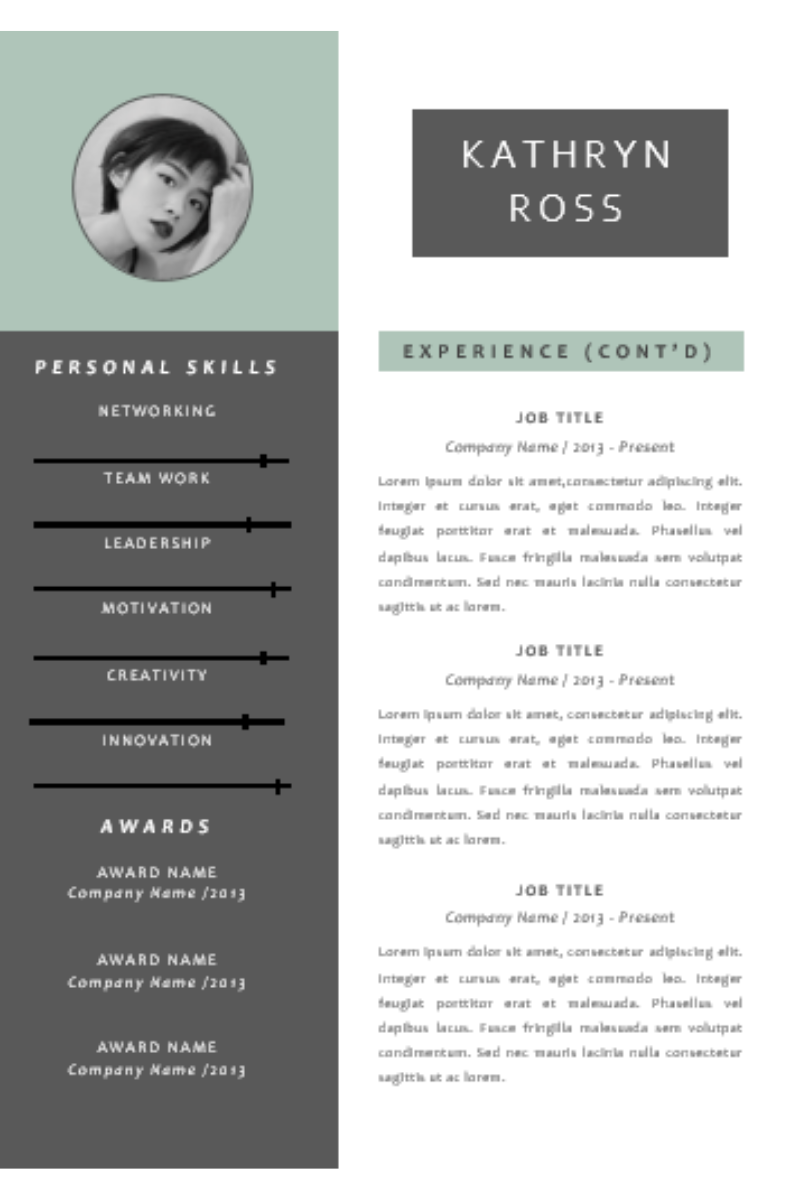 Resume Template 02